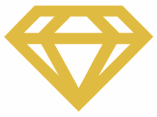 Goldener Diamant – Favicon von diamanttokenx.de